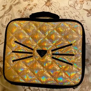 Cat print lunch box